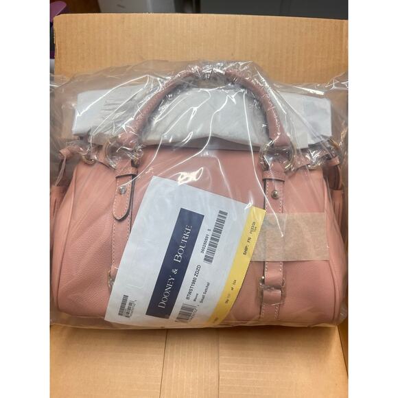 Dooney & Bourke Small Satchel in Mauve Rare New in Box. - Picture 1 of 4